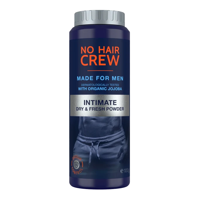 No Hair Crew Body Hair Intimate Dry & Fresh Powder 100 g No Hair Crew