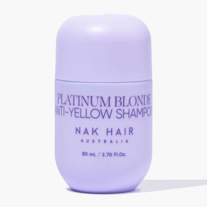 NAK Platinum Blonde Anti-Yellow Shampoo 80 ml NAK