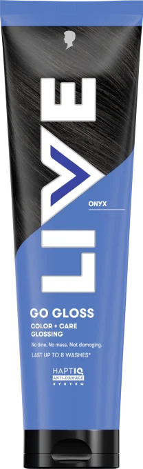 Schwarzkopf LIVE Go Gloss 150 ml Onyx Schwarzkopf
