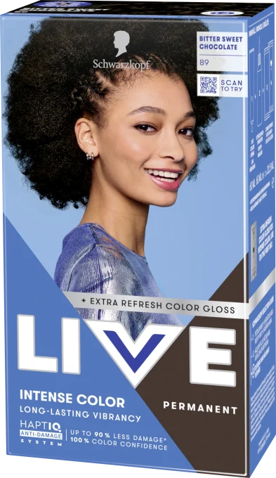 Schwarzkopf LIVE Intense Color 89 Bitter Sweet Chocolate Schwarzkopf