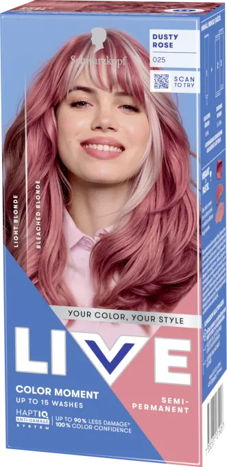 Schwarzkopf LIVE Color Moment 025 Dusty Rose Schwarzkopf
