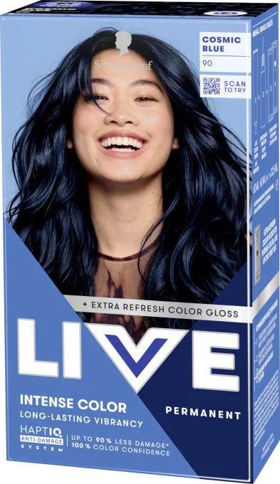 Schwarzkopf LIVE Intense Color 90 Cosmic Blue Schwarzkopf