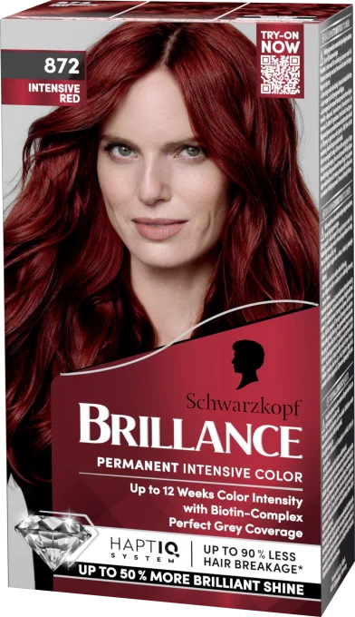 Schwarzkopf Brillance Permanent Intensive Color 872 Intensive Red Schwarzkopf