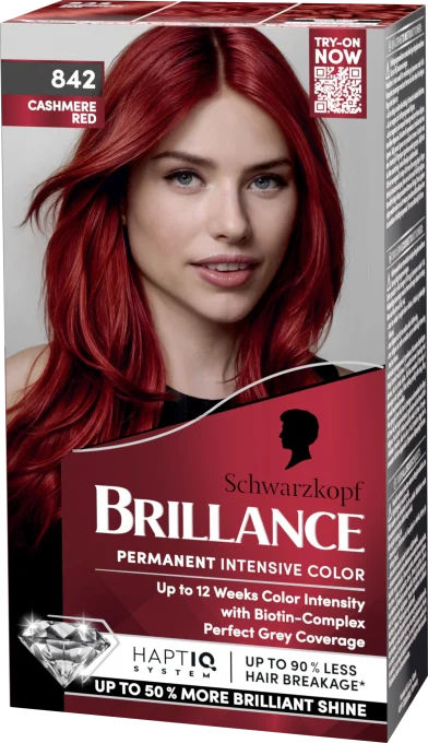 Schwarzkopf Brillance Permanent Intensive Color 842 Cashmere Schwarzkopf