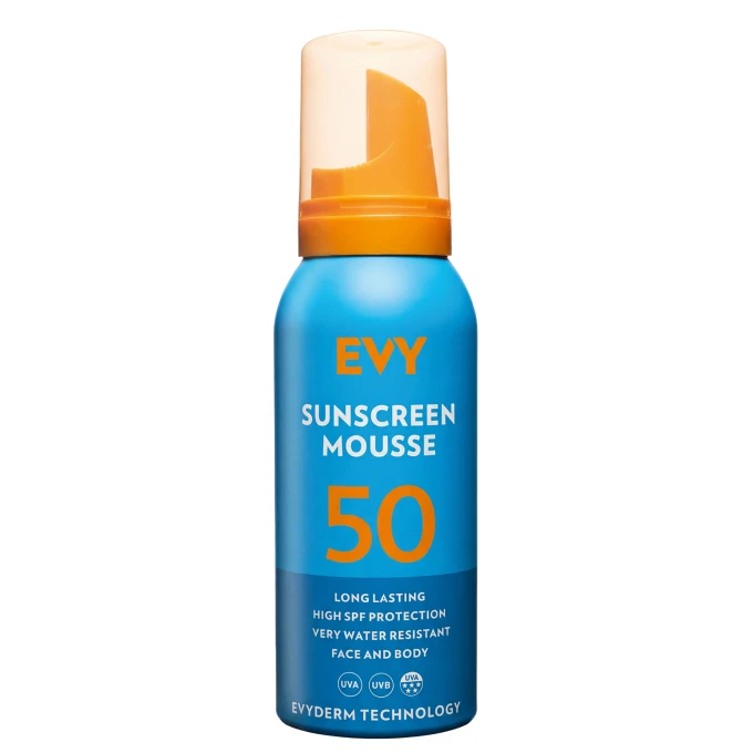 Evy Sunscreen Mousse SPF 50, 100 ml Evy