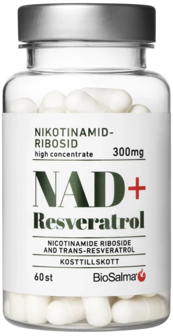 BioSalma NAD+ 300mg +Reservatrol 60 st BioSalma