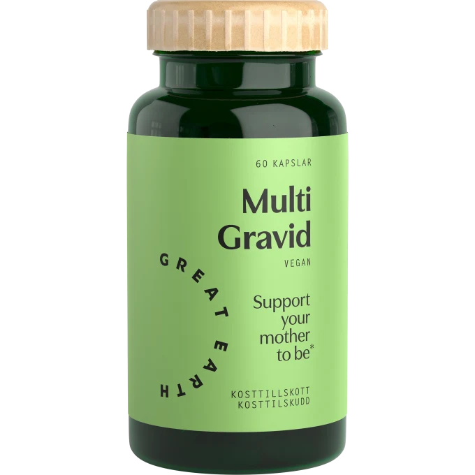 Great Earth Multi Gravid 60 kapslar Great Earth