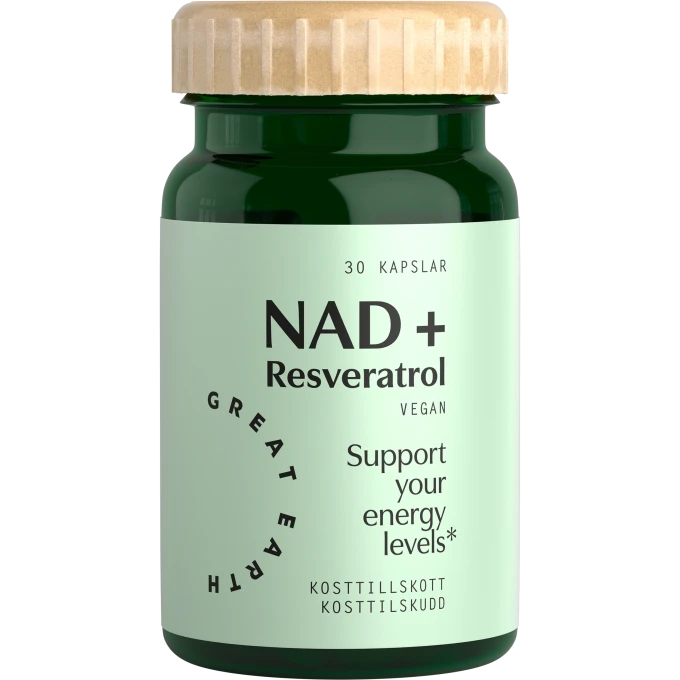 Great Earth NAD+ Resveratrol 30 st Great Earth