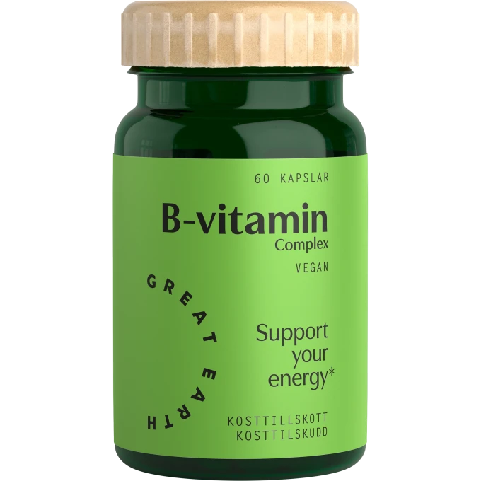 Great Earth B-vitamin Complex 60 st Great Earth