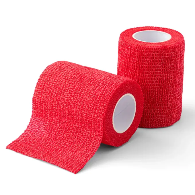 Kruuse Vet-Flex Röd 7,5 cm x 4,5 m Kruuse