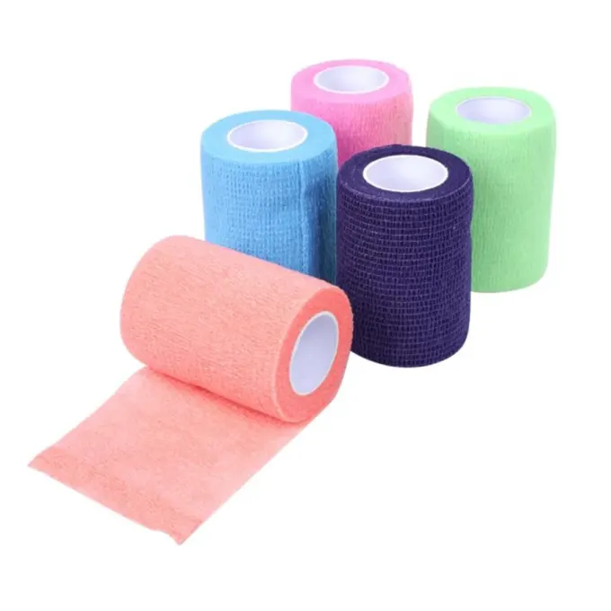 Kruuse Vet-Flex Osorterade starka färger 7,5 cm x 4,5 m Kruuse