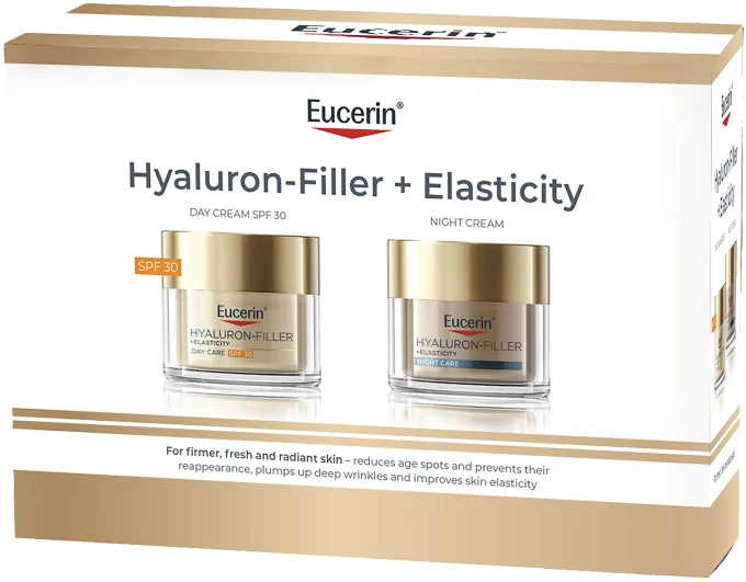 Eucerin Gift Set Hyaluron-Filler + Elasticity Day & Night Cream Eucerin