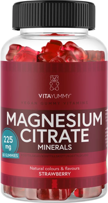 VitaYummy Magnesium Citrate Strawberry 60 st VitaYummy 