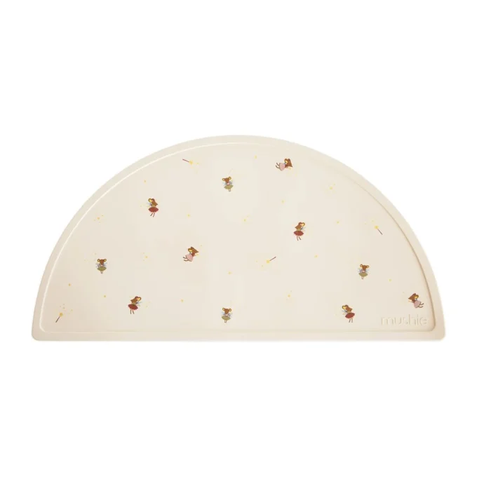 Mushie Silicone Mat Fairy Mice Mushie