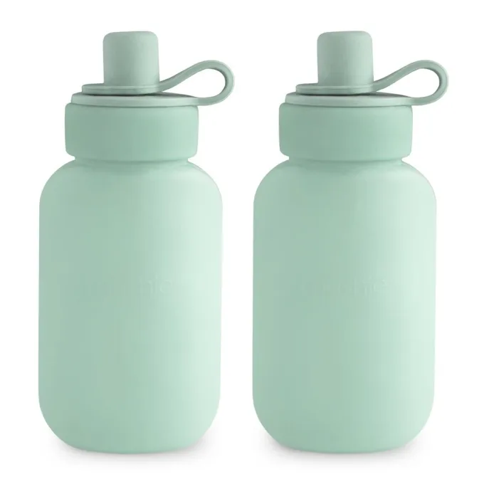 Mushie Silicone Puree Pouch 2-pack Mushie