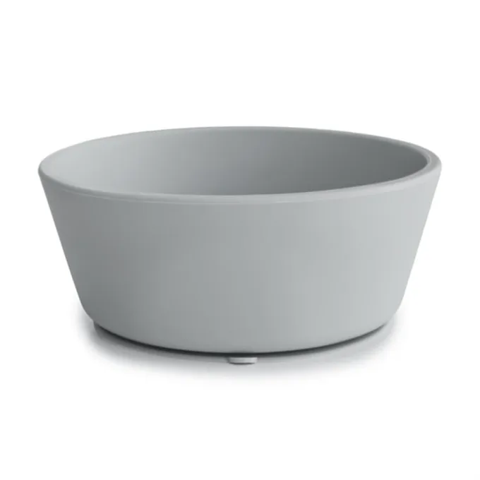 Mushie Silicone Bowl Stone Mushie