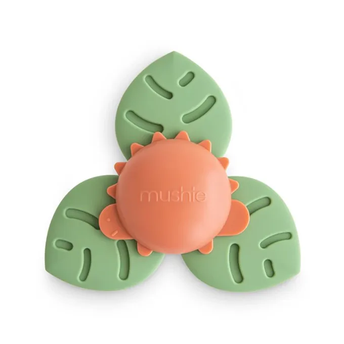 Mushie Dino Suction Spinner Toy Mushie
