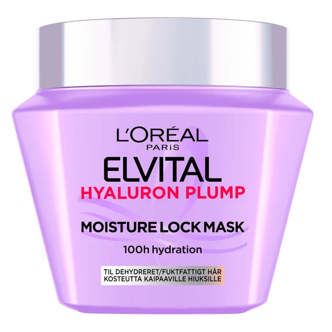 L'Oréal Paris Elvital Hyaluron Plump Hårinpackning för uttorkat hår 300 ml L'Oréal Paris