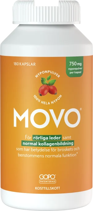 Movo Nyponpulver 180 kapslar Movo