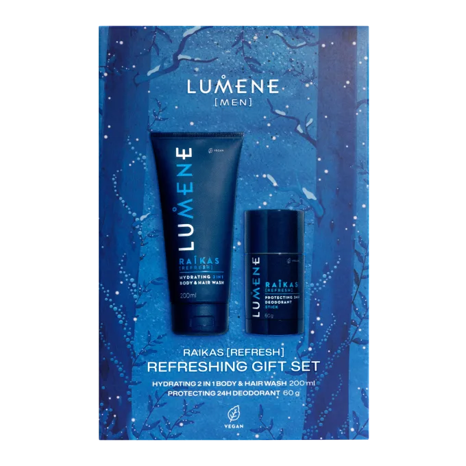 Lumene Men Raikas Refreshing Gift Set Lumene