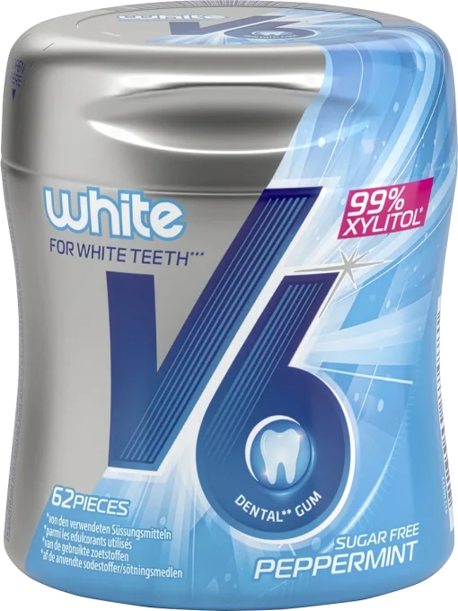 V6 White Peppermint 62 st V6