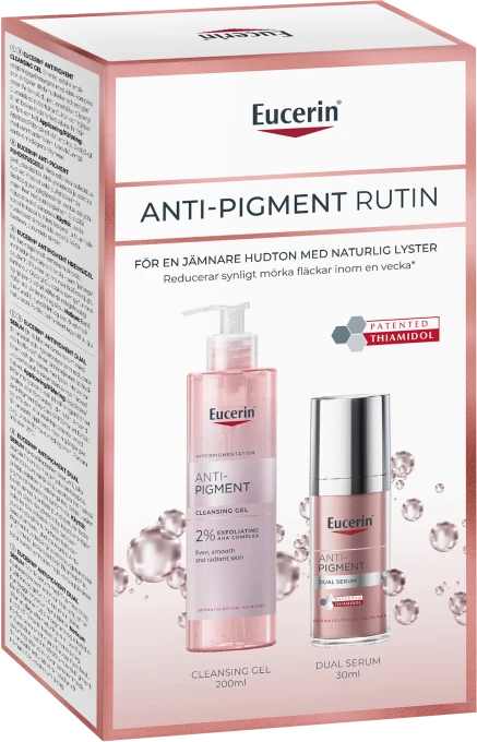 Eucerin Anti-Pigment Cleansing Gel + Dual Serum Gift Set 200 + 30 ml Eucerin
