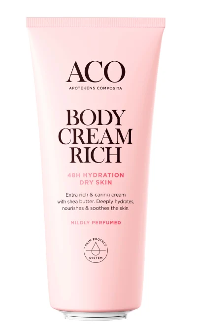 ACO Body Cream Rich Parfymerad 200 ml ACO