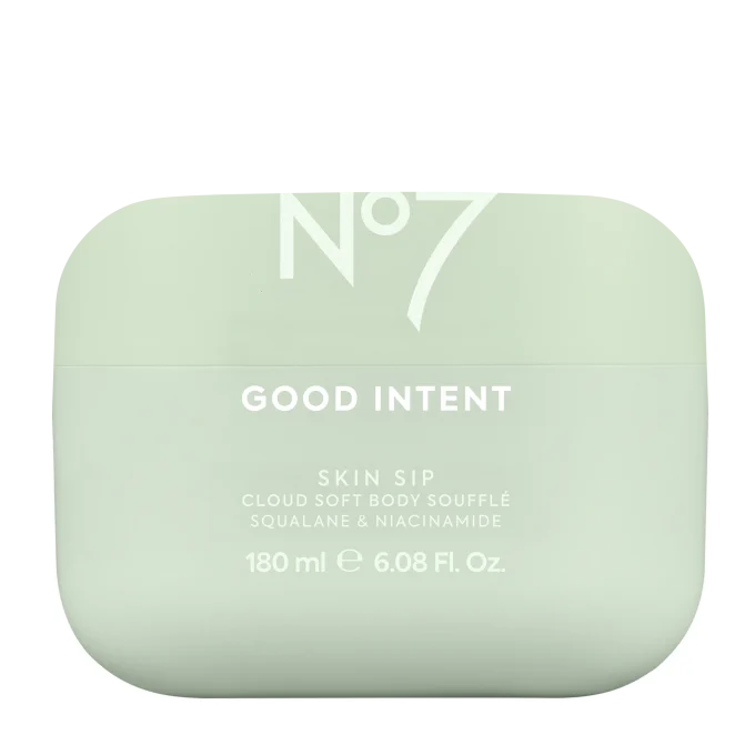 No7 Good Intent Skin Sip Souffle Body Cream 180 ml No7