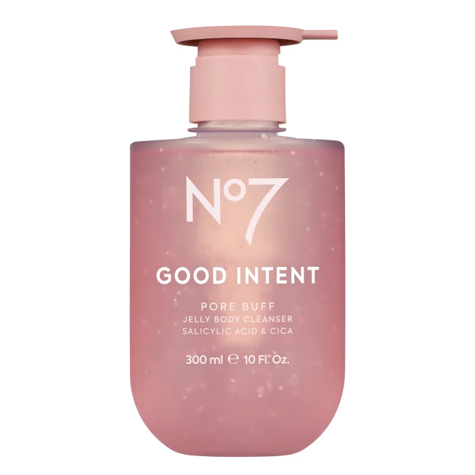 No7 Good Intent Pore Buff Sal Acid Body Wash 300 ml No7