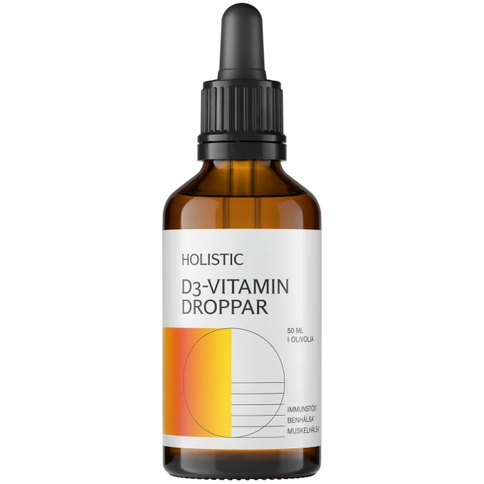 Holistic D3-Vitamindroppar 50 ml Holistic