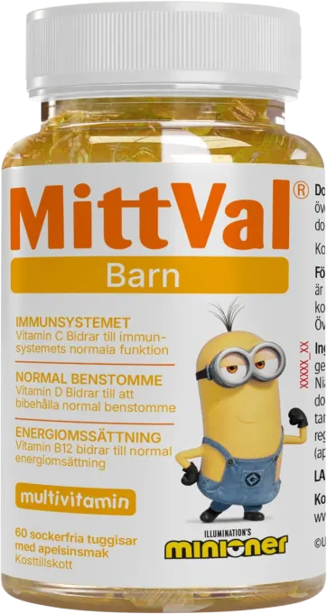 MittVal MittVal Barn Minioner 60 st MittVal