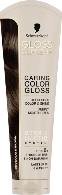 Schwarzkopf Gloss Supreme Caring Color Gloss 145 ml Chocolate Brown Schwarzkopf