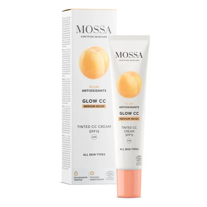 Mossa Glow CC Cream Medium Beige 40 ml Mossa