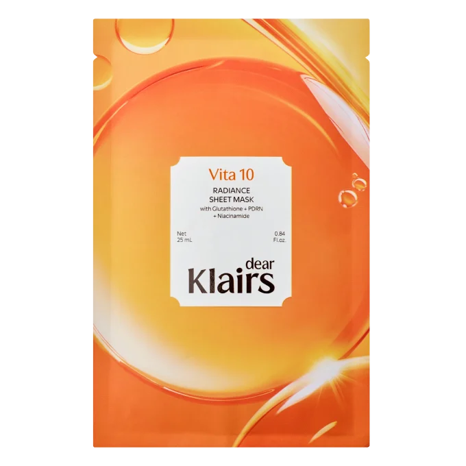 KLAIRS Vita 10 Radiance Sheet Mask 25 ml Klairs