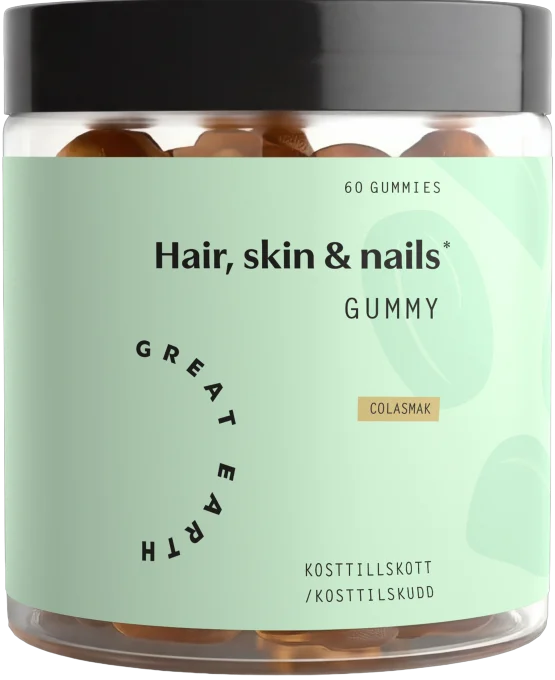 Great Earth Hair, Skin & Nails 60 gummies Great Earth