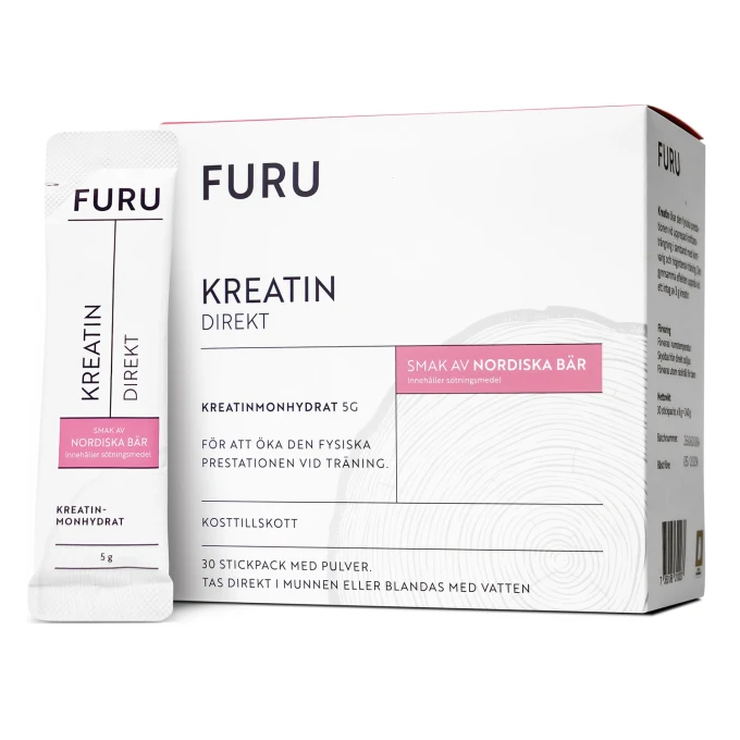 FURU Kreatin Direkt Nordiska Bär 30 stickpacks FURU