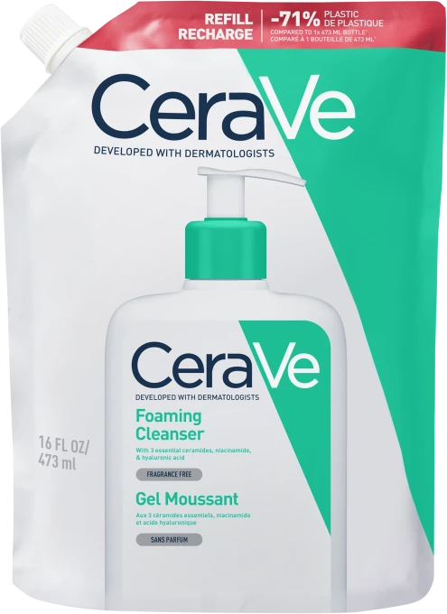 CeraVe Foaming Cleanser Refill 473 ml Cerave