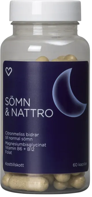 Hjärtats Sömn & Nattro Kapslar 60 st Hjärtats