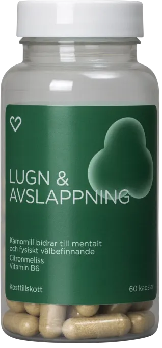 Hjärtats Lugn & Avslappning Kapslar 60 st Hjärtats