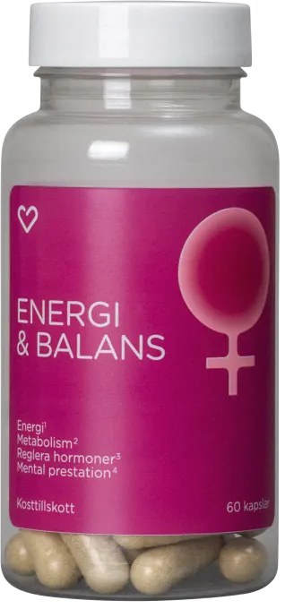 Hjärtats Energi & Balans Kapslar 60 st Hjärtats