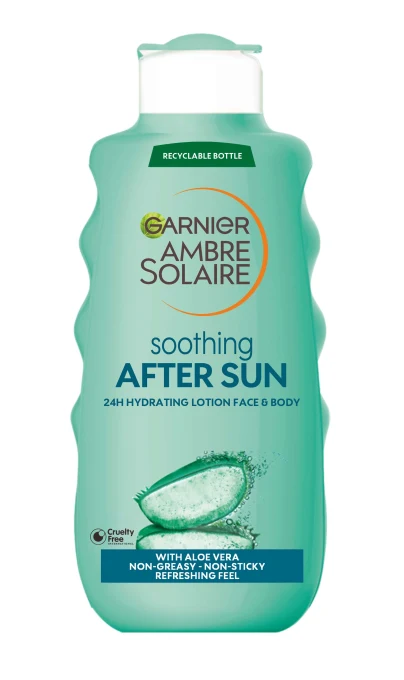 Garnier Ambre Solaire Soothing After Sun 24H Hydrating Lotion Face & Body 175 ml Garnier