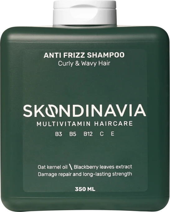 Skøndinavia Multivitamin Haircare Anti Frizz Shampoo 350 ml Skøndinavia