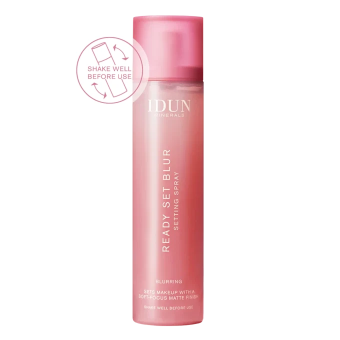 IDUN Minerals Ready Set Blur Setting Spray 100 ml. Visa bild 1 av 7