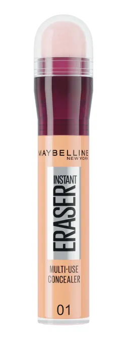 Maybelline New York Instant Eraser Concealer 6,8 ml 01 Light. Visa bild 1 av 9