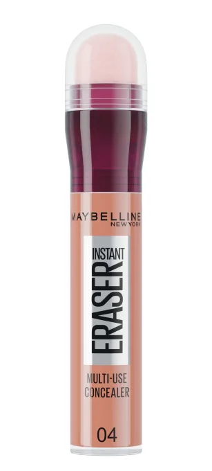 Maybelline New York Instant Eraser Concealer 6,8 ml 04 Honey. Visa bild 1 av 9