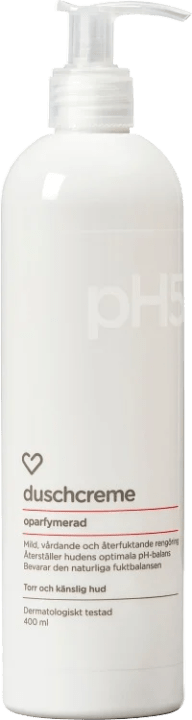 Hjärtats pH5 Duschcreme Oparfymerad 400ml Hjärtats