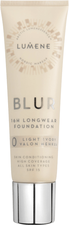 Lumene Blur 16h Longwear Foundation SPF15 30 ml Light Ivory Lumene