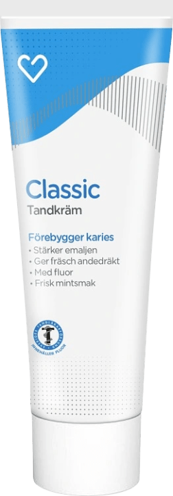 Hjärtats Tandkräm Classic 75 ml Hjärtats