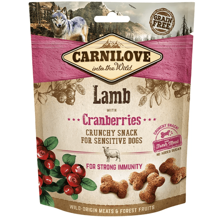 Carnilove Dog Crunchy Snack Lamb Cranberry 200 g Carnilove