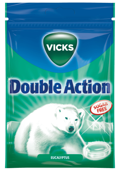 Vicks Double Action Sugar Free 72 g Vicks